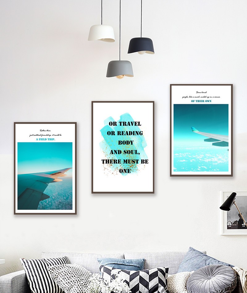 Trời xanh và máy bay du lịch CBT3-536KG